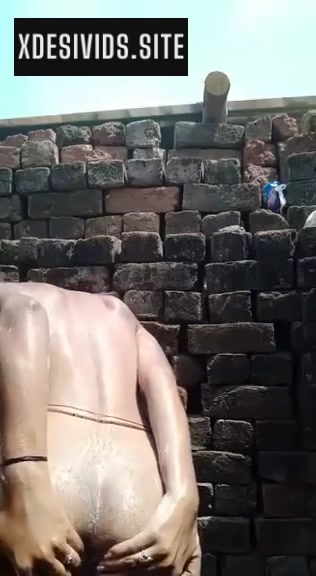 Girl Recording Herself While Bathing