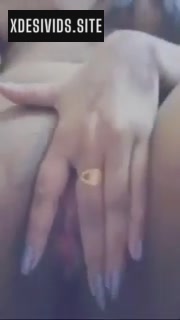 Naked Girl Showing Her Pussy Closely